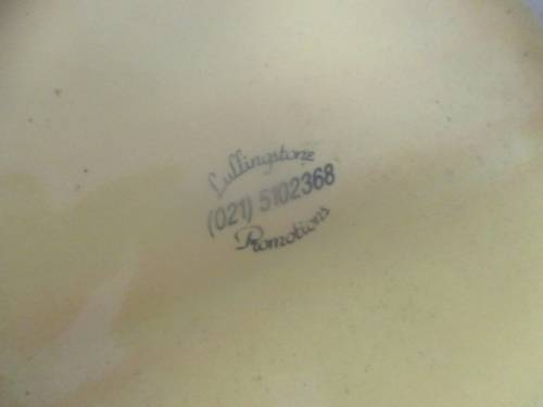 Nice Large Ceramic White Horse Fine Old Scotch Whisky Jug