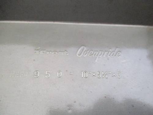 Two Very Beautiful And Sturdy Vintage Metal Bread Pans                       Made In England