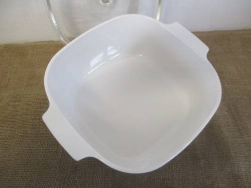 Beautiful Large Vintage Wildflower Corning Ware 5 Quart A-5-B Square Casserole Dish         1970`s