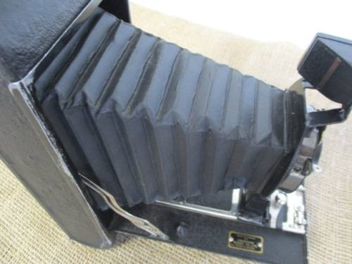 For VicMyb Bid Only - Antique Kodak No 3-A Folding Autographic Brownie Camera By Canadian