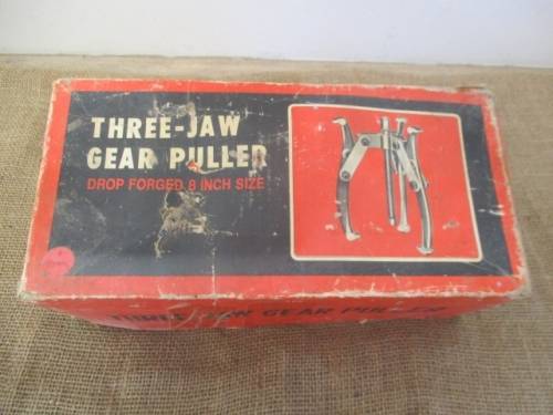 Nice And Sturdy Heavy Duty Super-G8 Three Jaw Drop Forged  8` Gear Puller In Original Packaging