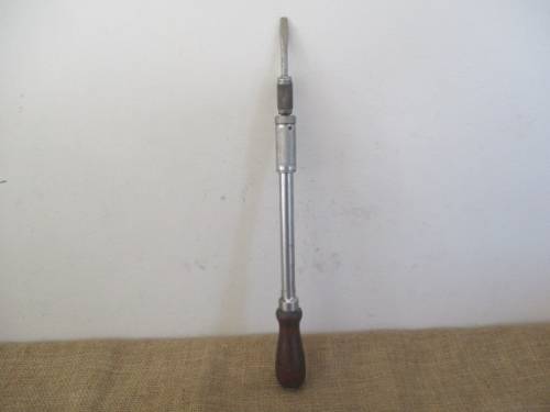 Bid For PlaneMe Only -  Sturdy Vintage Millers Falls No 620A Spiral Ratcheting Screwdriver