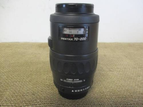 Beautiful Vintage Pentax Z-10 SLR Camera With Attached Pentax 28 - 90 Lens Plus Extras         1991