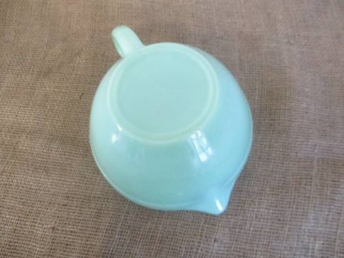 Very Rare.....An Awesome Vintage Jadeite Fire King Ware Mixing Bowl                   Made In U.S.A.