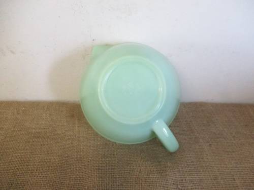 Very Rare.....An Awesome Vintage Jadeite Fire King Ware Mixing Bowl                   Made In U.S.A.