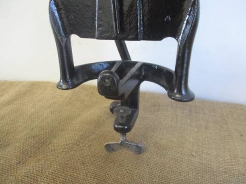 Very Neat And Complete Large Vintage Cast Iron No 4 Lovelock Coffee Grinder        London