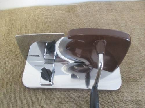Beautiful And Neat Vintage Pineware Stainless Bread Slicer