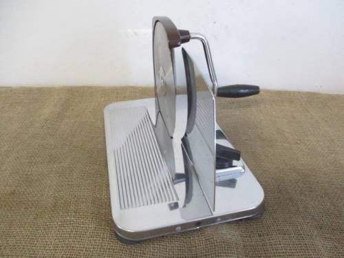 Beautiful And Neat Vintage Pineware Stainless Bread Slicer