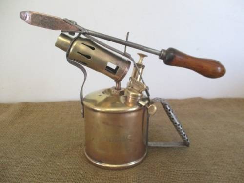 Smart Vintage Primus No 633 A/B B.A. Hjorth & Co Blow Torch And Soldering Iron       Sweden