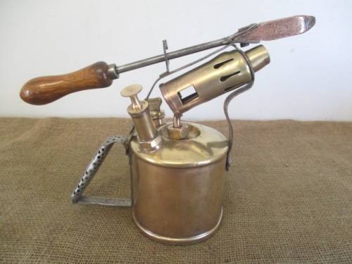 Smart Vintage Primus No 633 A/B B.A. Hjorth & Co Blow Torch And Soldering Iron       Sweden