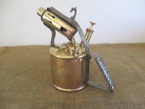 Smart Vintage Primus No 633 A/B B.A. Hjorth & Co Blow Torch And Soldering Iron       Sweden
