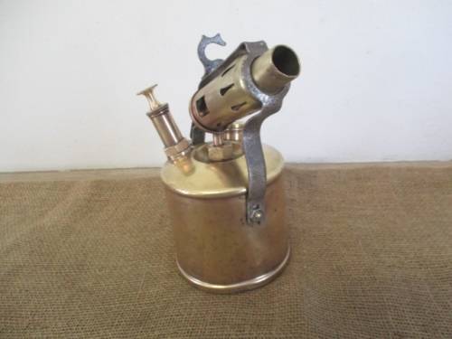 Smart Vintage Primus No 633 A/B B.A. Hjorth & Co Blow Torch And Soldering Iron       Sweden
