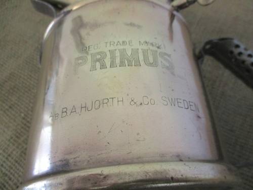 Smart Vintage Primus No 633 A/B B.A. Hjorth & Co Blow Torch And Soldering Iron       Sweden