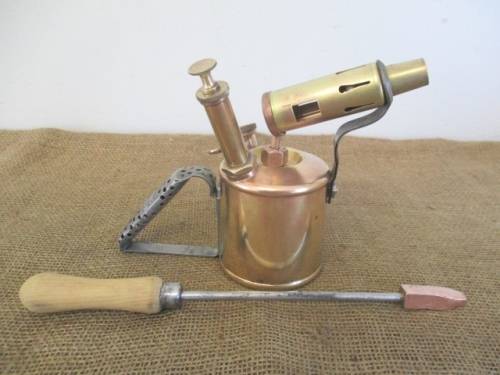 Rare Smart Vintage Primus No 630 A/B B.A. Hjorth & Co Blow Torch And Soldering Iron       Sweden