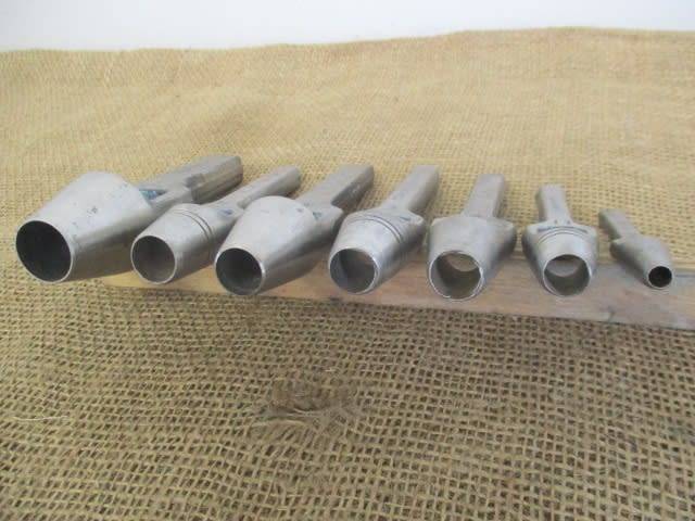 Superb Vintage Heavy Duty Mixed Brand Leather Hollow Punch Set