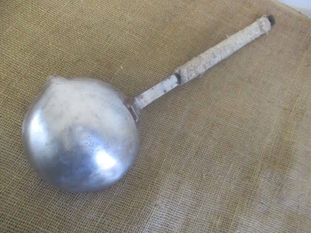 Genuine Vintage Heavy Duty Blacksmith`s Ladle
