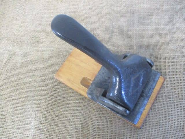 Vintage Heavy Duty Two Hole Cast Iron Paper Punch