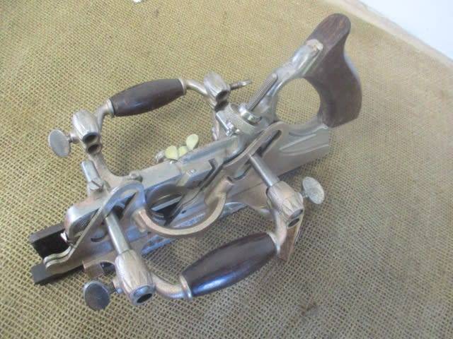 Vintage Stanley Sweetheart No 55 Universal Combination Plane With 13 Cutters   USA.