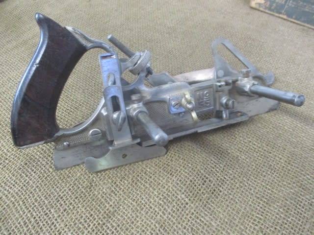 Vintage Stanley Sweetheart No 55 Universal Combination Plane With 13 Cutters   USA.