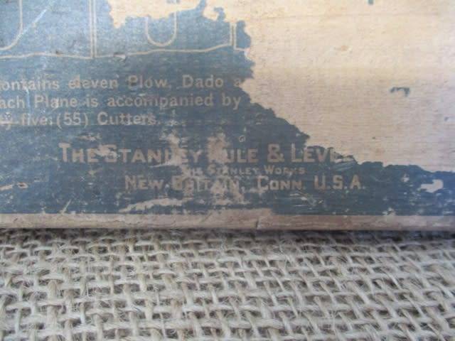 Vintage Stanley Sweetheart No 55 Universal Combination Plane With 13 Cutters   USA.