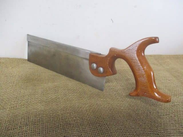 Rare Vintage John Bellingham 10` Carpenter`s Tenon Saw          Sheffield