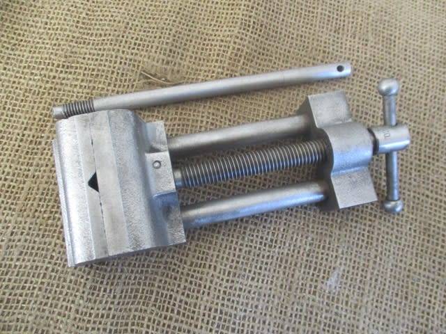 Vintage Machinist Drill Press Vise