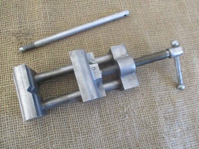 Vintage Machinist Drill Press Vise