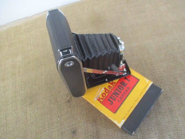 An Outstanding Vintage Kodak Junior 1 Camera In Original Packaging            MIB        1954 - 1959