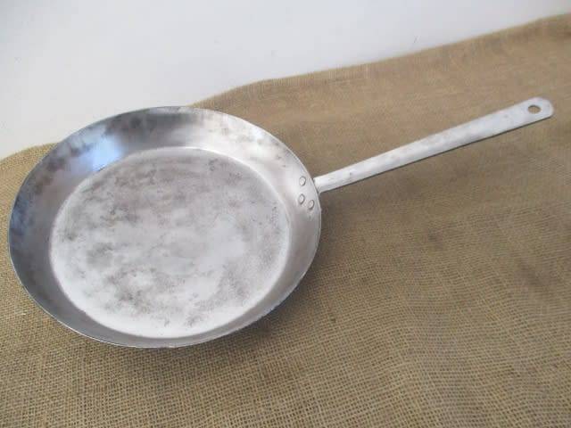 Beautiful Decent Large  Vintage Hendler's 30cm Steel Frying Pan