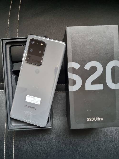 Samsung galaxy S20 Ultra Cosmic Gray Duel Sim