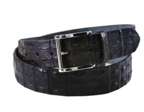 MINT! Hornback Crocodile Wallet and Belt