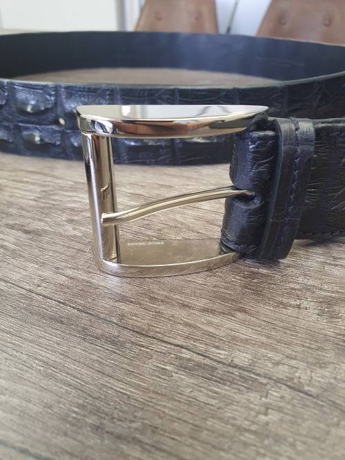 MINT! Hornback Crocodile Wallet and Belt