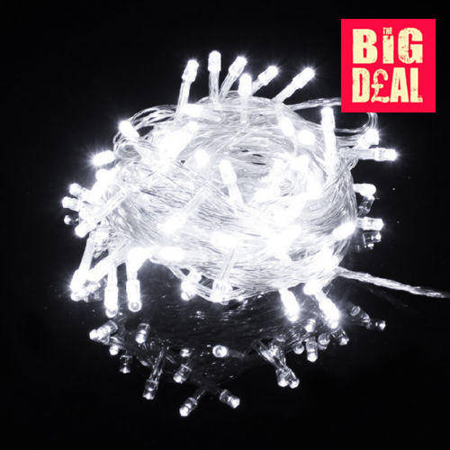 10M 100LED String Fairy Lights For Christmas Tree Garden Party Wedding
