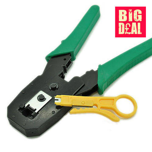 Crimping Tool Cable Cutter & Stripper , 8P8C 6P6C 4P4C
