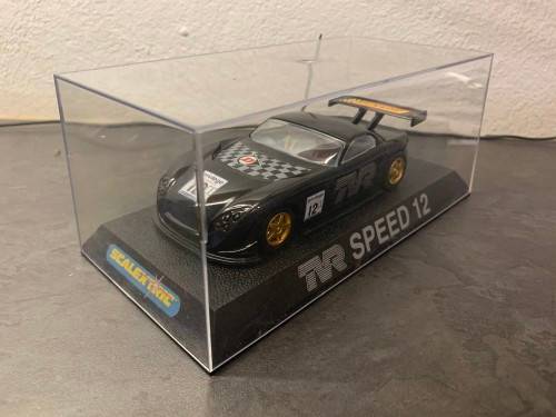 Scalextric C2195 TVR Speed 12 Works Slot Car (Dunlop Sponsor)