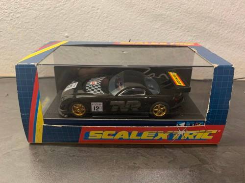 Scalextric C2195 TVR Speed 12 Works Slot Car (Dunlop Sponsor)