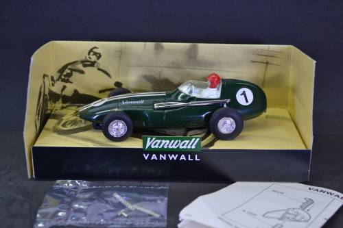 Scalextric Vanwall C097 Grand Prix The Power & Glory Series Green Slot Car 1:32 - Not raced