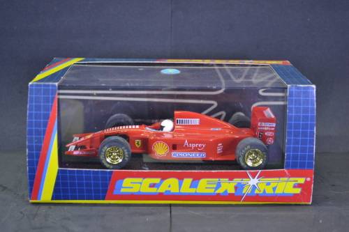 Scalextric, vintage 1990`s C2115 Ferrari 643 No 6 Formula1, Slot Car, Mint Condition and Boxed 1:32