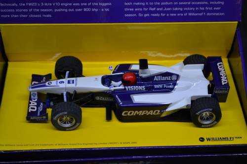 Scalextric C2335 BMW Williams F1 FW23 No6, mint unused and boxed