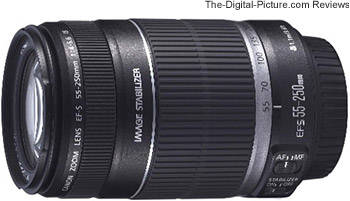 CANON EF-S 55-250mm f/4-5.6 IS Lens