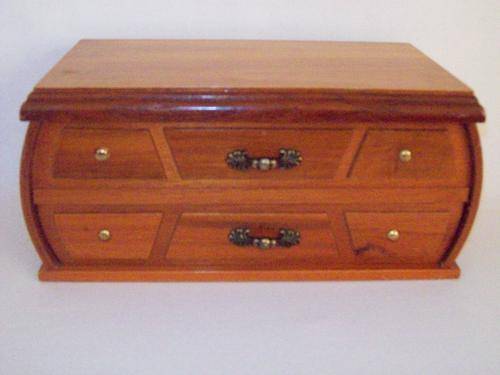 WOODEN Jewellery box