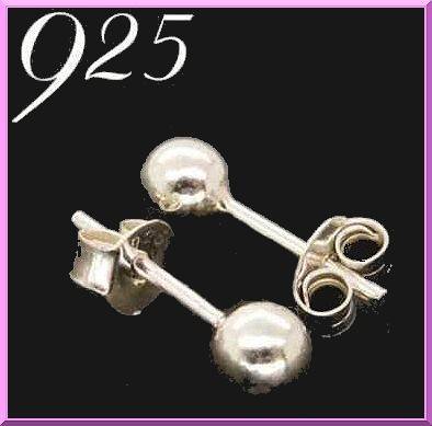 925 4mm Ball Stud