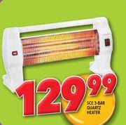 WAS R129. NOW on R1 Auction! SCE 3 bar Quartz Heater