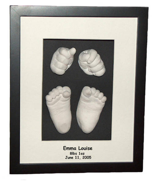 WAS R400!!! MAKE YOUR OWN BABY CRAFT 3D CASTING KIT WITH PHOTO FRAME