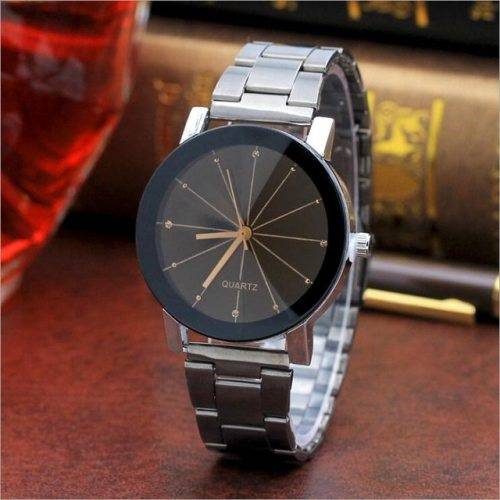 Unisex Analog Quartz Watch - Black