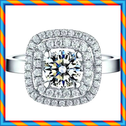 BRAND NEW!! Simulated Diamond Engagement Ring