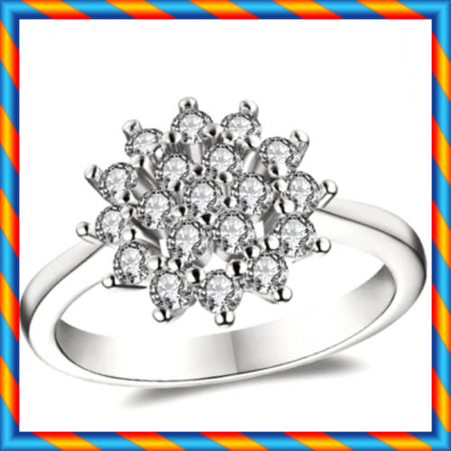 BRAND NEW!! Simulated Diamond Engagement Ring