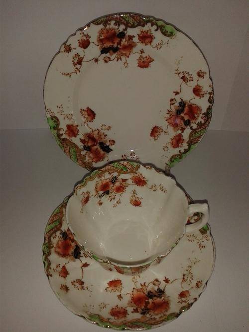 EXTREMELEY RARE Trio Royal Albert POPPY 1905 to 1907, Fine Bone China