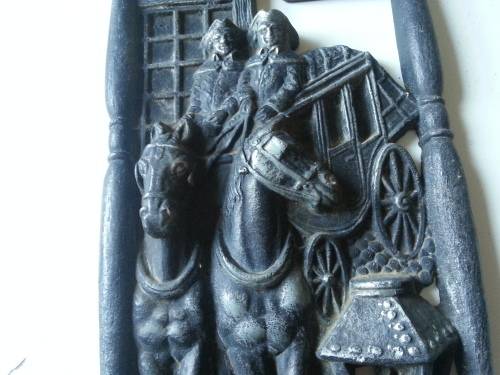 English Scene - Name Plate - Vintage