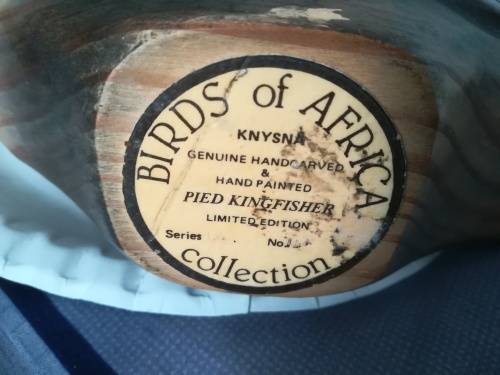 Bird Of Africa Collection Knysna - Pied Kingfisher Limited Edition